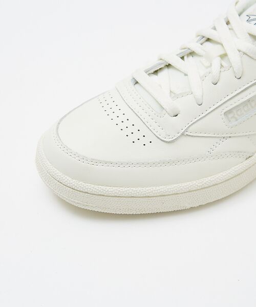 ABAHOUSE / アバハウス スニーカー | 【Reebok/リーボック】クラブシー 85 / CLUB C 85 （チョーク | 詳細10