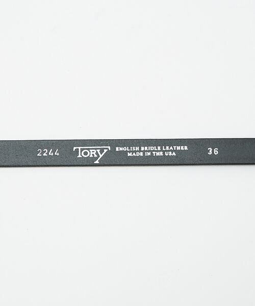 ABAHOUSE / アバハウス ベルト・サスペンダー | 【TORY LEATHER / トリーレザー】3/4WesternBelt / | 詳細4