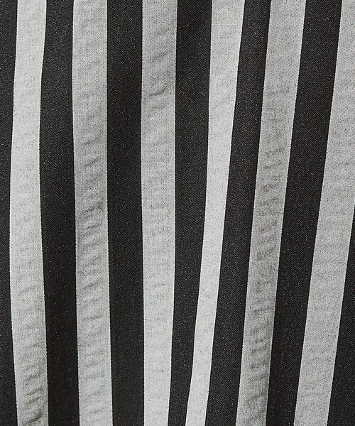 ABAHOUSE / アバハウス シャツ・ブラウス | サッカーストライプ スキッパーシャツ / オーバーサイズ / 半袖シャツ | 詳細14