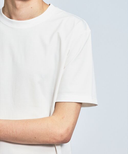 ABAHOUSE / アバハウス Tシャツ | 【接触冷感/WEB限定】フリーザーTシャツ /アイスピケ ストレッチ | 詳細4