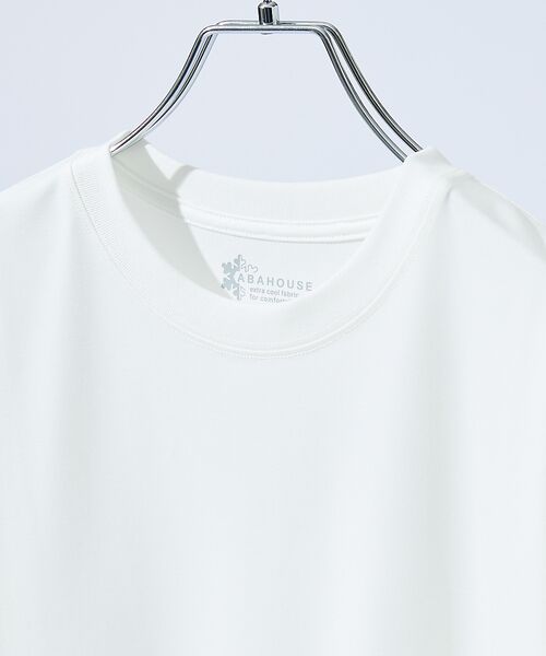 ABAHOUSE / アバハウス Tシャツ | 【接触冷感/WEB限定】フリーザーTシャツ /アイスピケ ストレッチ | 詳細6
