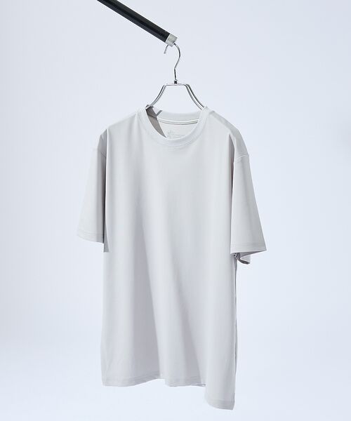 ABAHOUSE / アバハウス Tシャツ | 【接触冷感/WEB限定】フリーザーTシャツ /アイスピケ ストレッチ | 詳細10
