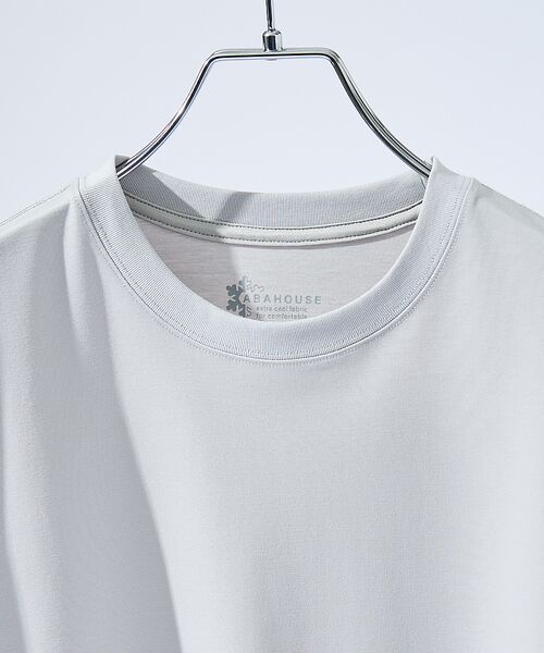 ABAHOUSE / アバハウス Tシャツ | 【接触冷感/WEB限定】フリーザーTシャツ /アイスピケ ストレッチ | 詳細11