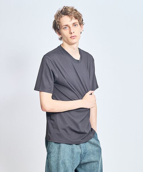 ABAHOUSE / アバハウス Tシャツ | 【接触冷感/WEB限定】フリーザーTシャツ /アイスピケ ストレッチ | 詳細18