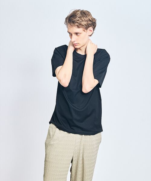 ABAHOUSE / アバハウス Tシャツ | 【接触冷感/WEB限定】フリーザーTシャツ /アイスピケ ストレッチ | 詳細23