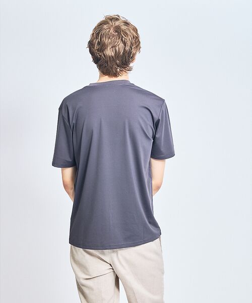 ABAHOUSE / アバハウス Tシャツ | 【接触冷感/WEB限定】フリーザー VネックTシャツ /アイスピケ ストレッチ | 詳細18