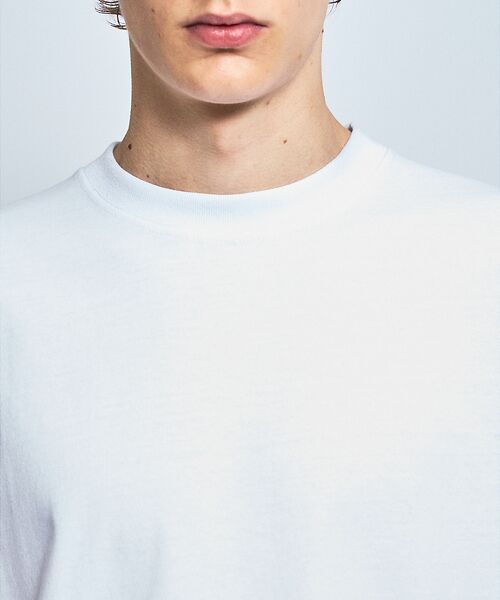 ABAHOUSE / アバハウス Tシャツ | ヴィンテージデザイン スプレープリント 半袖Tシャツ / オーバーサイズ | 詳細3