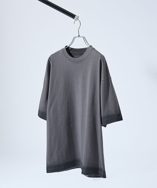 ABAHOUSE / アバハウス Tシャツ | ヴィンテージデザイン スプレープリント 半袖Tシャツ / オーバーサイズ | 詳細19