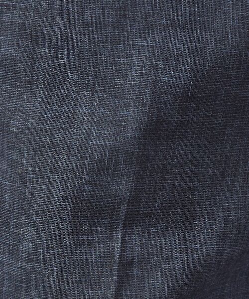 ABAHOUSE / アバハウス ショート・ハーフ・半端丈パンツ | ソロストレッチ リネン イージーショートパンツ / セットアップ対応 | 詳細10