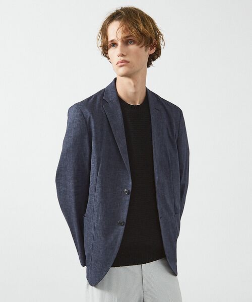 ABAHOUSE / アバハウス テーラードジャケット | 【セットアップ対応】ソロストレッチリネン ライトジャケット / サマージャケット | 詳細17