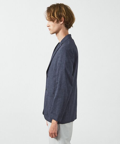 ABAHOUSE / アバハウス テーラードジャケット | 【セットアップ対応】ソロストレッチリネン ライトジャケット / サマージャケット | 詳細9