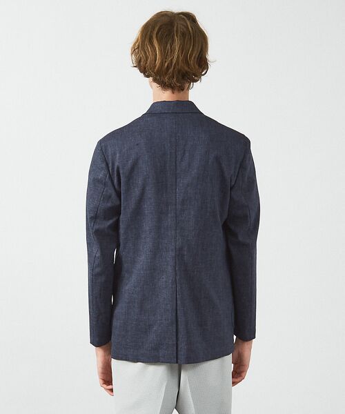 ABAHOUSE / アバハウス テーラードジャケット | 【セットアップ対応】ソロストレッチリネン ライトジャケット / サマージャケット | 詳細10