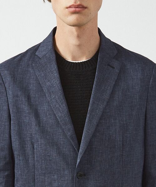 ABAHOUSE / アバハウス テーラードジャケット | 【セットアップ対応】ソロストレッチリネン ライトジャケット / サマージャケット | 詳細11