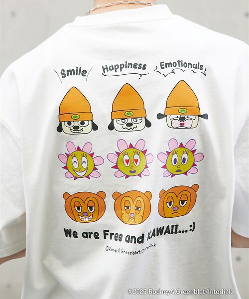 Parappa The Rapper×LAROUTE】パラッパ ラッパー / （Tシャツ