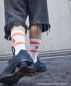 ABAHOUSE / アバハウス ソックス | 【Parappa The Rapper×LAROUTE】パラッパ ラッパー /