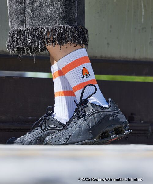 ABAHOUSE / アバハウス ソックス | 【Parappa The Rapper×LAROUTE】パラッパ ラッパー / | 詳細10