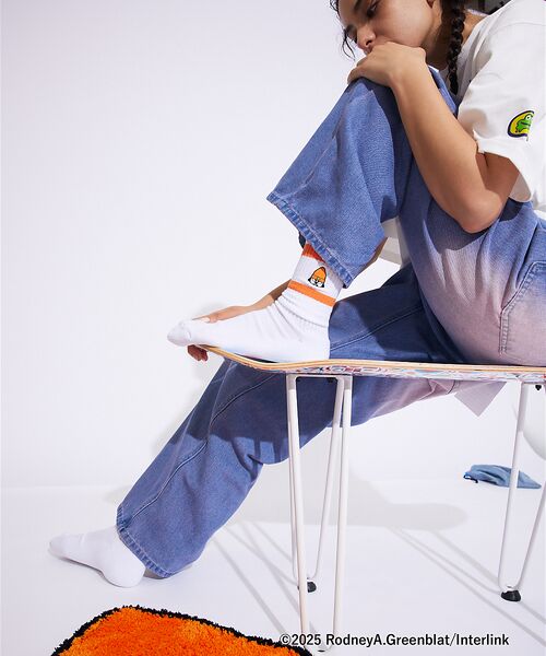 ABAHOUSE / アバハウス ソックス | 【Parappa The Rapper×LAROUTE】パラッパ ラッパー / | 詳細9