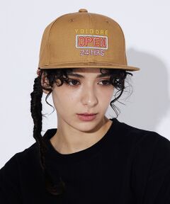ABAHOUSE / アバハウス ハット | 【YOIDORE/ヨイドレ 】 オアイソ刺繍 CAP/24HRS OPEN/ベー