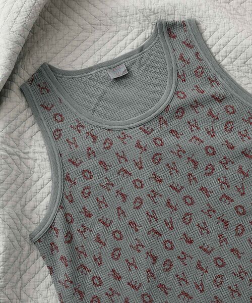 ABAHOUSE / アバハウス Tシャツ | 【JEMORGAN LONG JOHNS/ジェーイーモーガンロングジョーンズ】総(グレー)