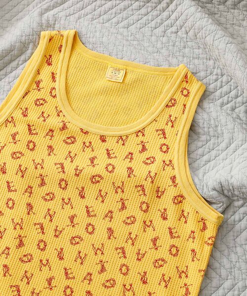 ABAHOUSE / アバハウス Tシャツ | 【JEMORGAN LONG JOHNS/ジェーイーモーガンロングジョーンズ】総(マスタード)