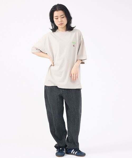 ABAHOUSE / アバハウス Tシャツ | 【FRUIT OF THE LOOM/フルーツ オブ ザ ルーム】SESAME | 詳細3