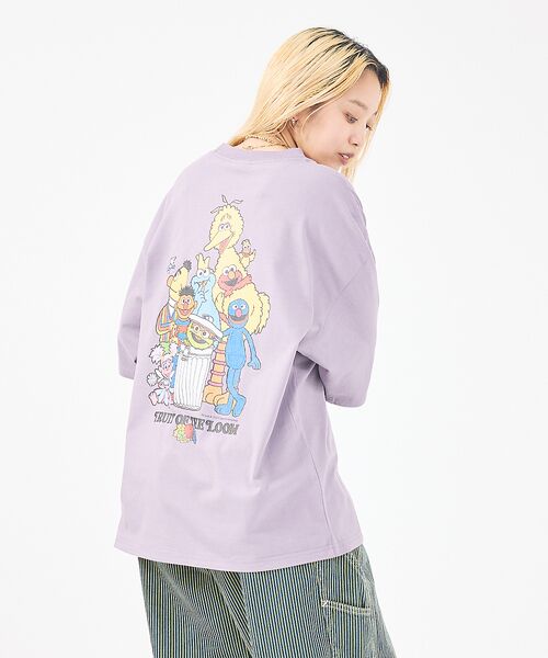 ABAHOUSE / アバハウス Tシャツ | 【FRUIT OF THE LOOM/フルーツ オブ ザ ルーム】SESAME(パープル系その他1)