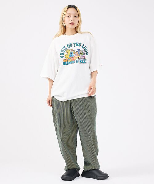 ABAHOUSE / アバハウス Tシャツ | 【FRUIT OF THE LOOM/フルーツ オブ ザ ルーム】SESAME | 詳細12