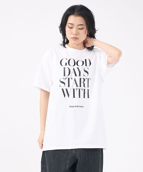 ABAHOUSE / アバハウス Tシャツ | 【FRUIT OF THE LOOM/フルーツ オブ ザ ルーム】Print T | 詳細8