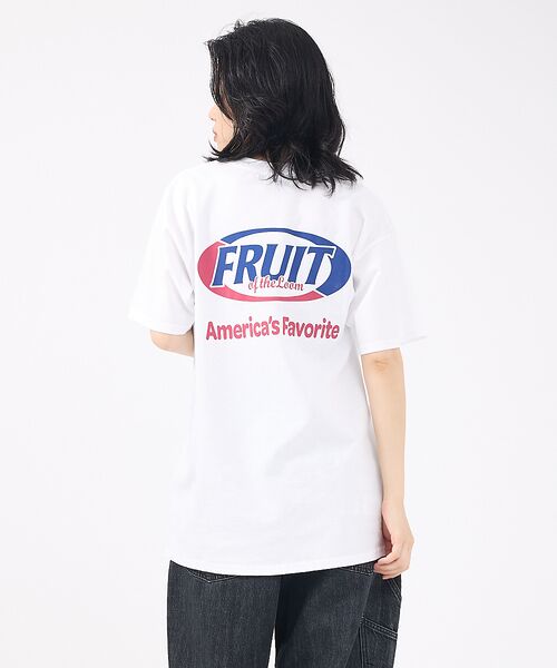 ABAHOUSE / アバハウス Tシャツ | 【FRUIT OF THE LOOM/フルーツ オブ ザ ルーム】Print(ホワイト系その他1)