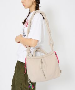 ABAHOUSE / アバハウス トートバッグ | 【cheek/チーク】puf kinchaku C25003　巾着２wayトート