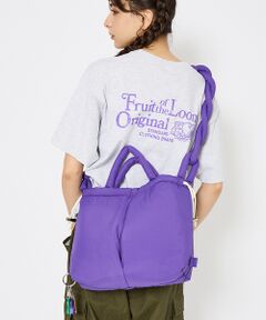 ABAHOUSE / アバハウス トートバッグ | 【cheek/チーク】puf kinchaku C25003　巾着２wayトート