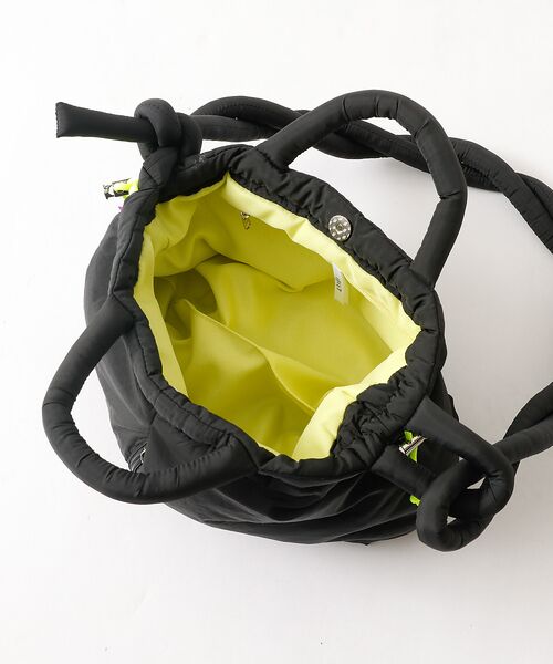 ABAHOUSE / アバハウス トートバッグ | 【cheek/チーク】puf kinchaku C25003　巾着２wayトート | 詳細13