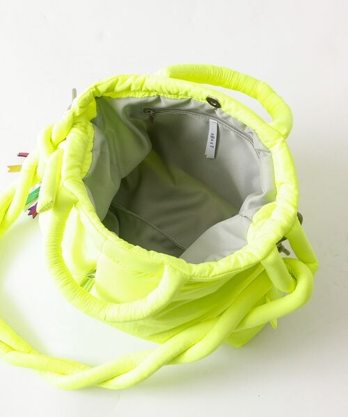 ABAHOUSE / アバハウス トートバッグ | 【cheek/チーク】puf kinchaku C25003　巾着２wayトート | 詳細21