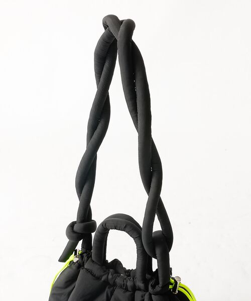 ABAHOUSE / アバハウス トートバッグ | 【cheek/チーク】puf kinchaku C25003　巾着２wayトート | 詳細6