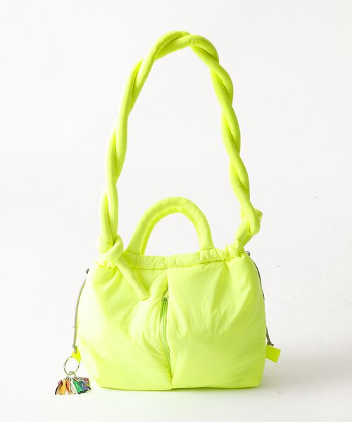 ABAHOUSE / アバハウス トートバッグ | 【cheek/チーク】puf kinchaku C25003　巾着２wayトート | 詳細24