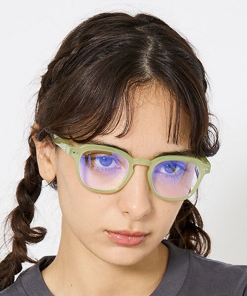 ABAHOUSE/アバハウス 【LE FOON / ルフォーン】老眼鏡/リーティンググラス/ブルーライトカット グリーン 25