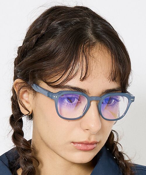 ABAHOUSE/アバハウス 【LE FOON / ルフォーン】老眼鏡/リーティンググラス/ブルーライトカット ブルー 25