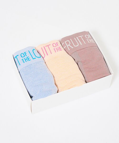 ABAHOUSE / アバハウス 服飾小物 | 【FRUIT OF THE LOOM/フルーツ オブ ザ ルーム】リブ成型ボクサ | 詳細5