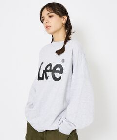 ABAHOUSE / アバハウス スウェット | 【Lee/リー】SUPERSIZED LEE LOGO Crew /フロントロゴ