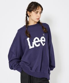 ABAHOUSE / アバハウス スウェット | 【Lee/リー】SUPERSIZED LEE LOGO Crew /フロントロゴ