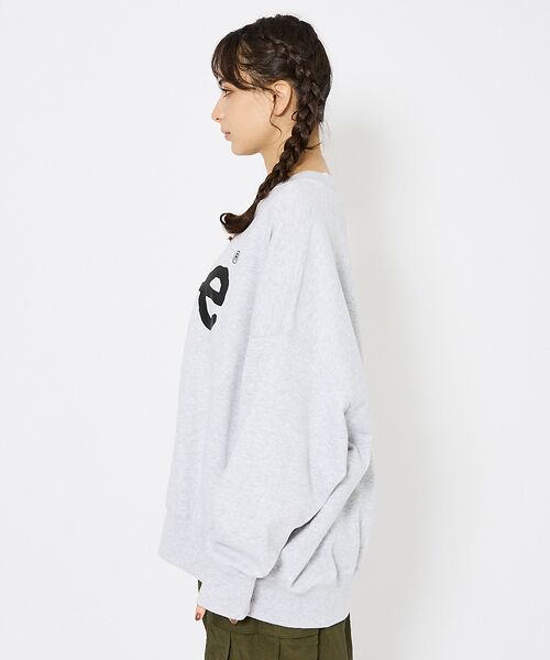ABAHOUSE / アバハウス スウェット | 【Lee/リー】SUPERSIZED LEE LOGO Crew /フロントロゴ | 詳細4