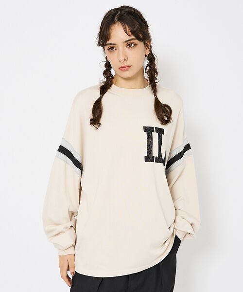 ABAHOUSE / アバハウス Tシャツ | 【REMI RELIEF / レミ レリーフ】ビンテージロゴ/フットボールロング | 詳細1