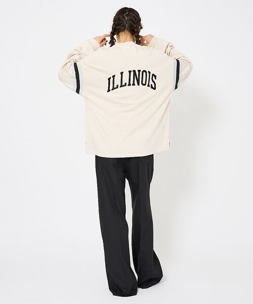 ABAHOUSE / アバハウス Tシャツ | 【REMI RELIEF / レミ レリーフ】ビンテージロゴ/フットボールロング | 詳細4