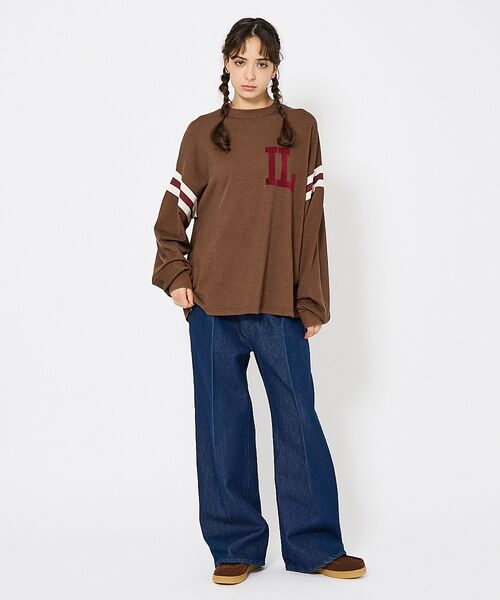 ABAHOUSE / アバハウス Tシャツ | 【REMI RELIEF / レミ レリーフ】ビンテージロゴ/フットボールロング | 詳細6