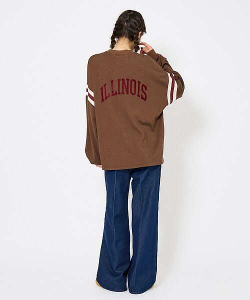 ABAHOUSE / アバハウス Tシャツ | 【REMI RELIEF / レミ レリーフ】ビンテージロゴ/フットボールロング | 詳細8