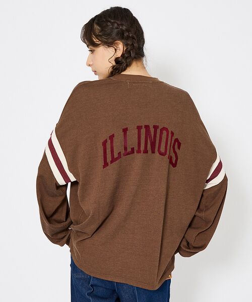 ABAHOUSE / アバハウス Tシャツ | 【REMI RELIEF / レミ レリーフ】ビンテージロゴ/フットボールロング | 詳細10