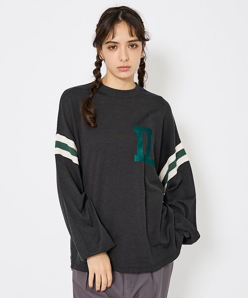 ABAHOUSE / アバハウス Tシャツ | 【REMI RELIEF / レミ レリーフ】ビンテージロゴ/フットボールロング | 詳細14