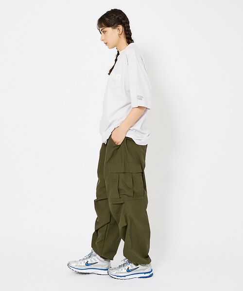 ABAHOUSE / アバハウス Tシャツ | 【Charcoal（チャコール）× Americana（アメリカーナ）】ポケット | 詳細5