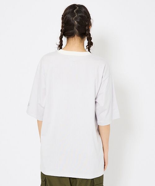 ABAHOUSE / アバハウス Tシャツ | 【Charcoal（チャコール）× Americana（アメリカーナ）】ポケット | 詳細8