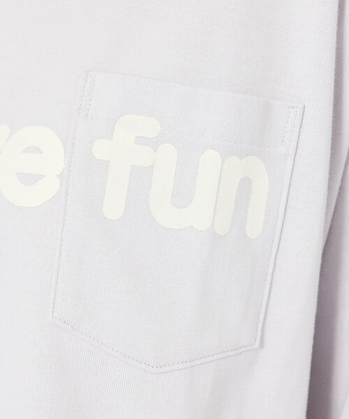 ABAHOUSE / アバハウス Tシャツ | 【Charcoal（チャコール）× Americana（アメリカーナ）】ポケット | 詳細10